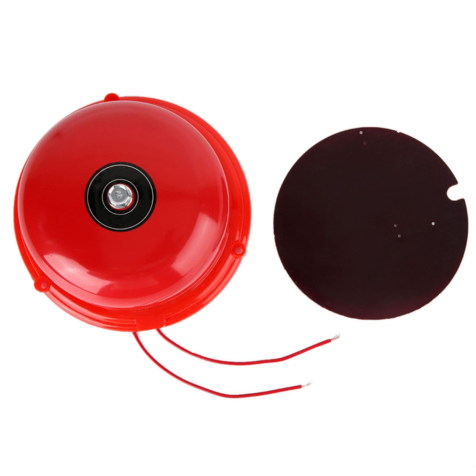100db High Decibel Fire Alarm Bell 4 Inches Stainless Steel Internal Strike Type Electric Bell for Fire Alarm, Emergency Evacuation, School, Station (220V)