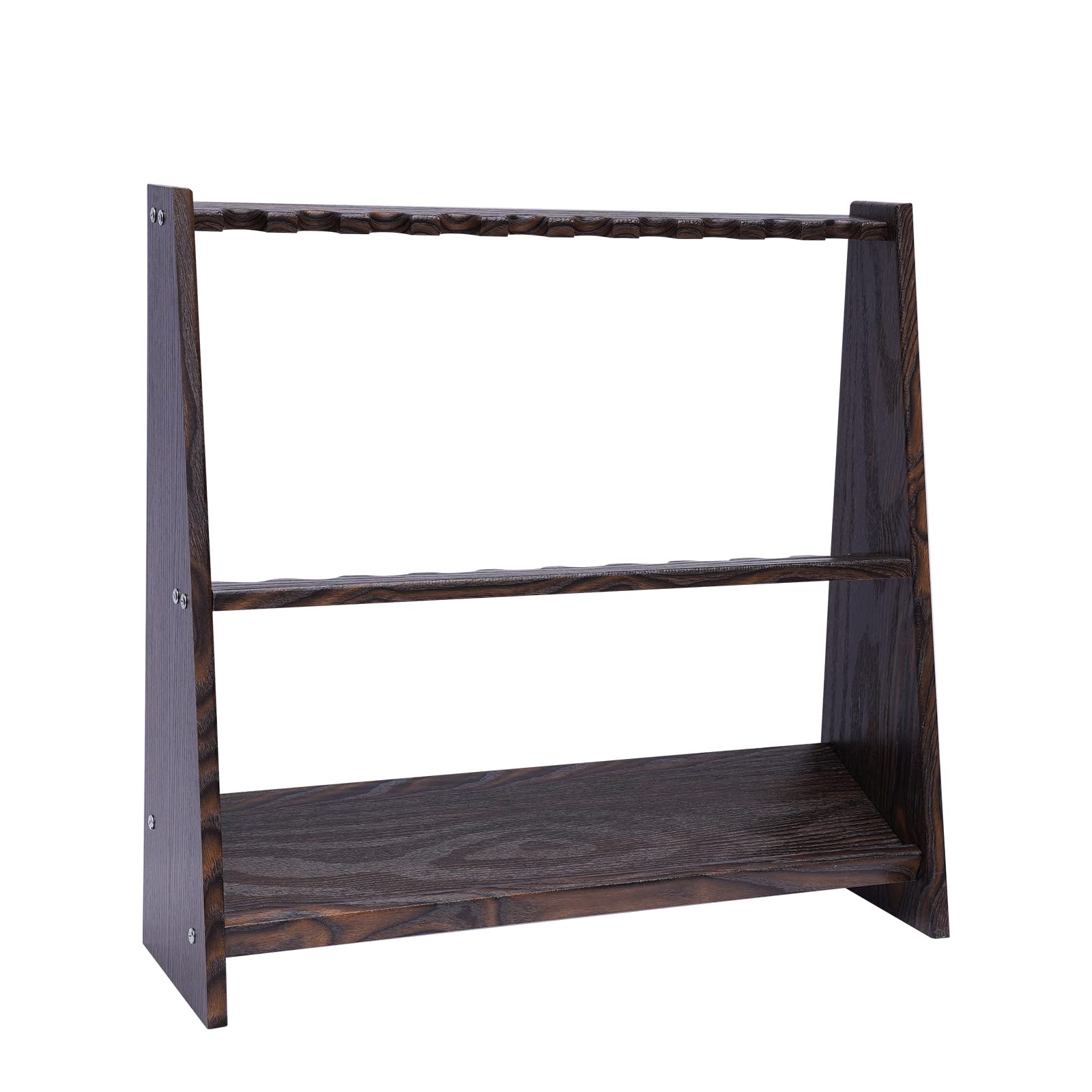 Treeisland Supporto per stecca da biliardo, per 10 stecche da biliardo, da biliardo