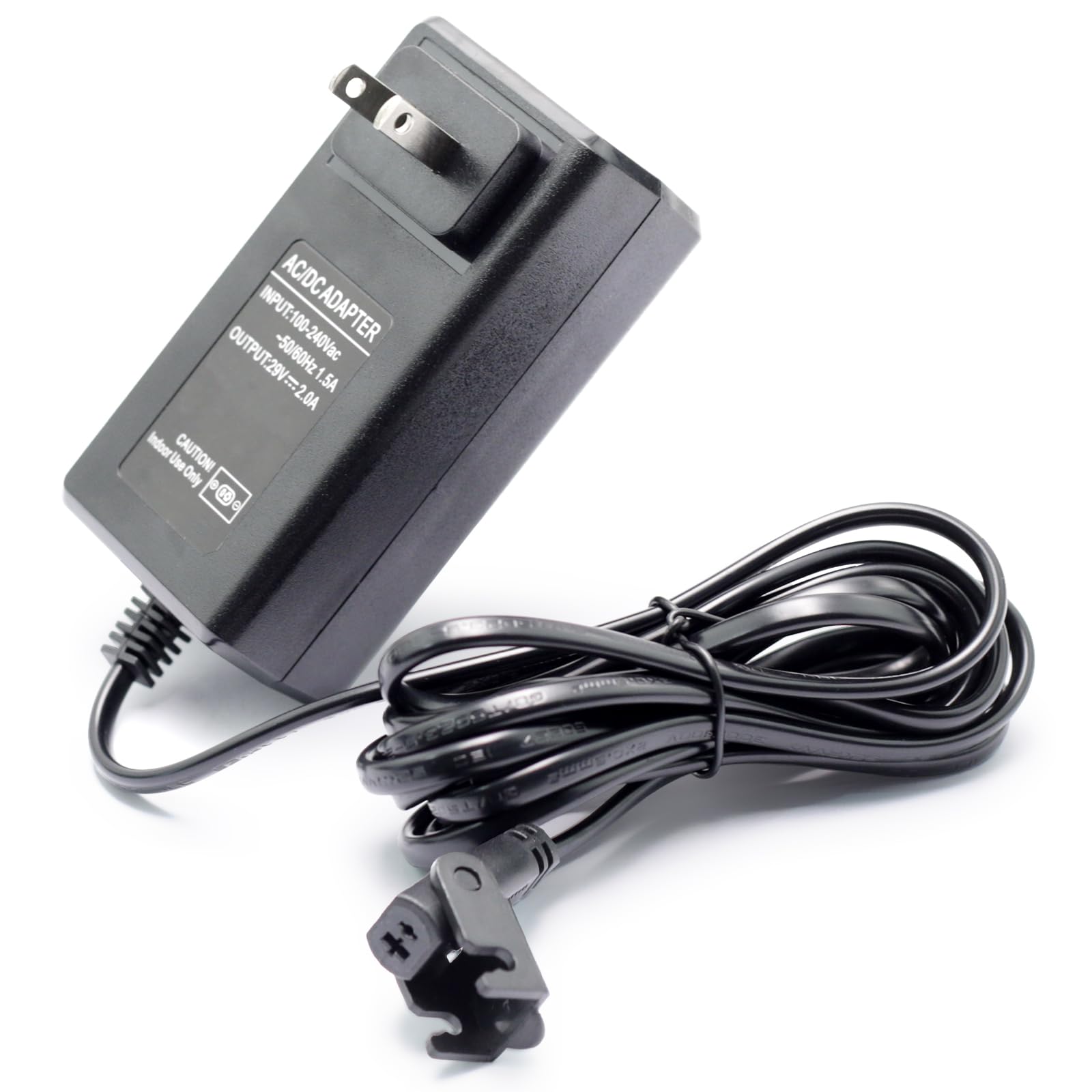 Erchon 29V 2A Recliner Power Supply with Cord 98 in Compatible with Limoss Okin Lift Chair Lounge Chairs Electric Recliner or Adjustable Bed, Wall