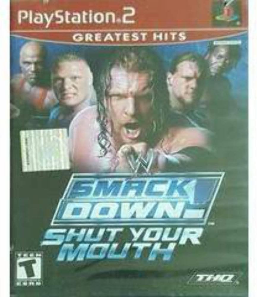 WWE SmackDown! Shut Your Mouth (Greatest Hits) - (PS2) PlayStation 2 [Pre-Owned]