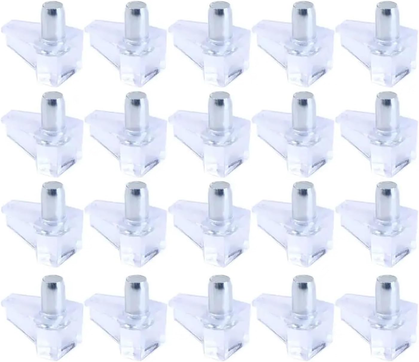5mm Shelf Support with Metal Pin Fixed Cabinet Cupboard Studs Pegs Holder Hardware Accessories(Transparent)