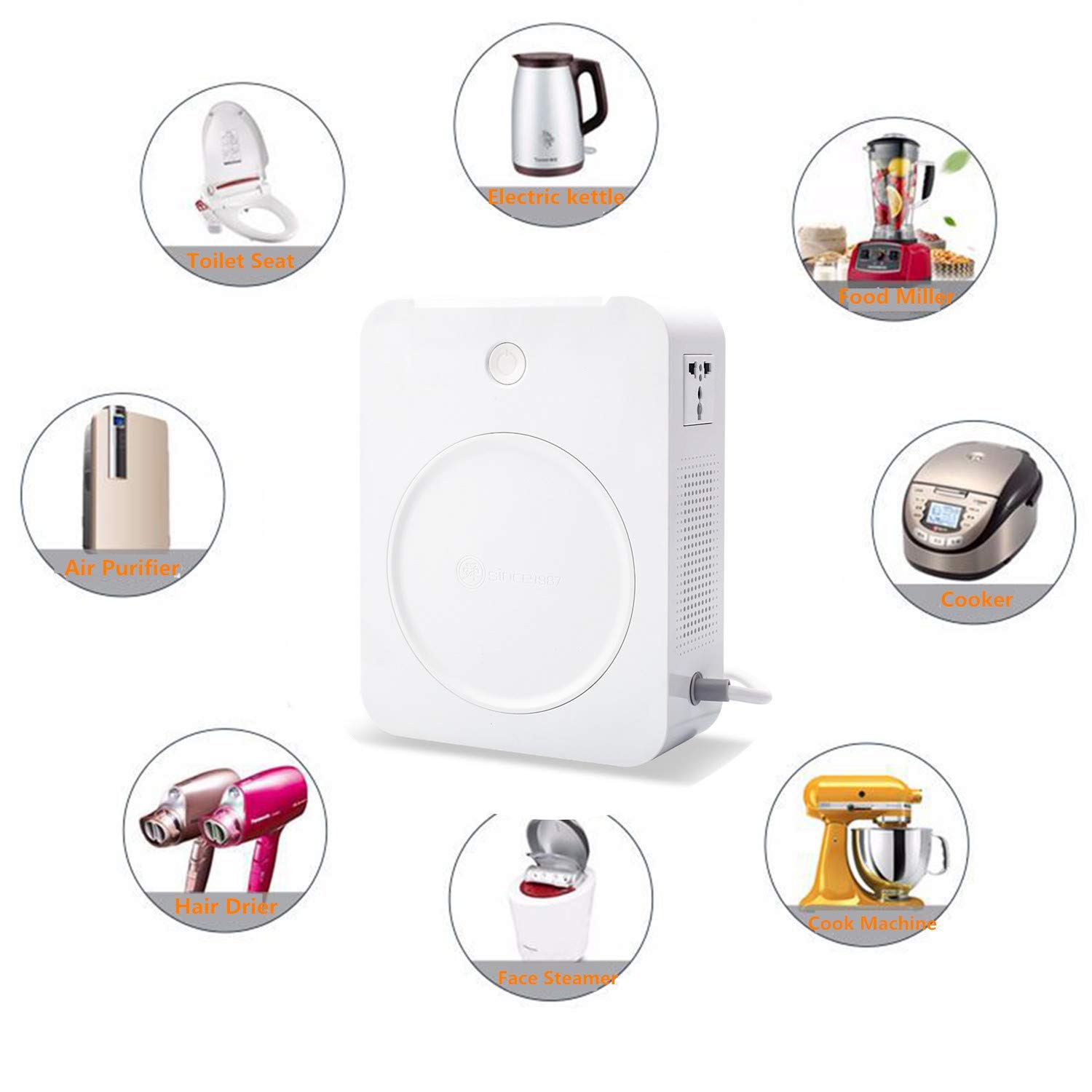 Buy uyoyous 2000W Step Down Voltage Transformer 220V to 110V High