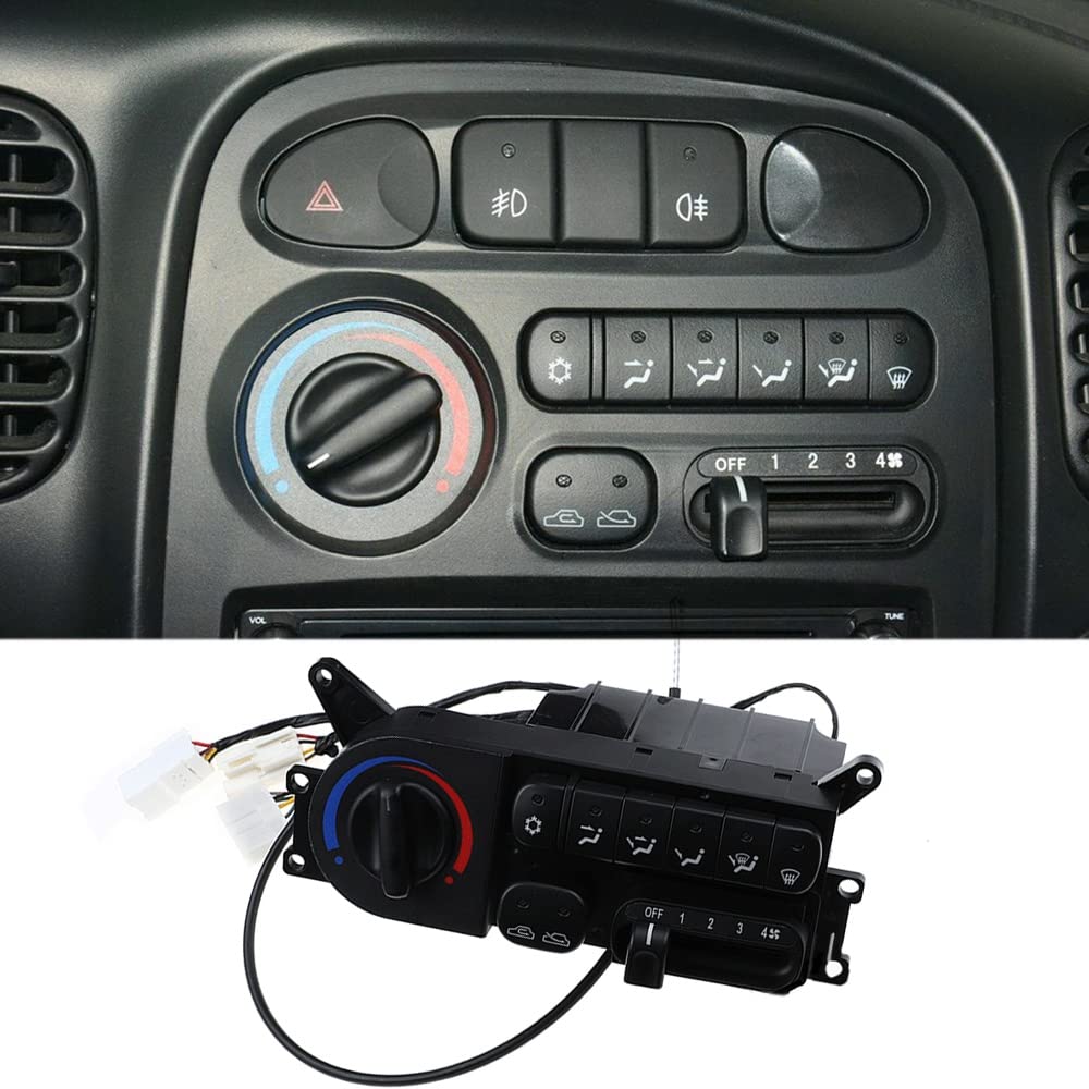 Amazon | MAKIVI 車のフロントエアコンコントロールパネルアセンブリ
