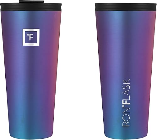 Miniatura 4 de IRON FLASK - Vaso clásico 2.0, 32 oz, botella hermética de acero inoxidable a prueba de fugas, doble capa, vaso térmico aislado para bebidas