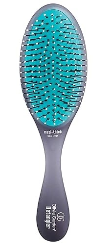 Olivia Garden OG Brush Detangler, cojín extraíble para una fácil limpieza, abraza el cuero cabelludo para masaje del cuero cabelludo y cerdas