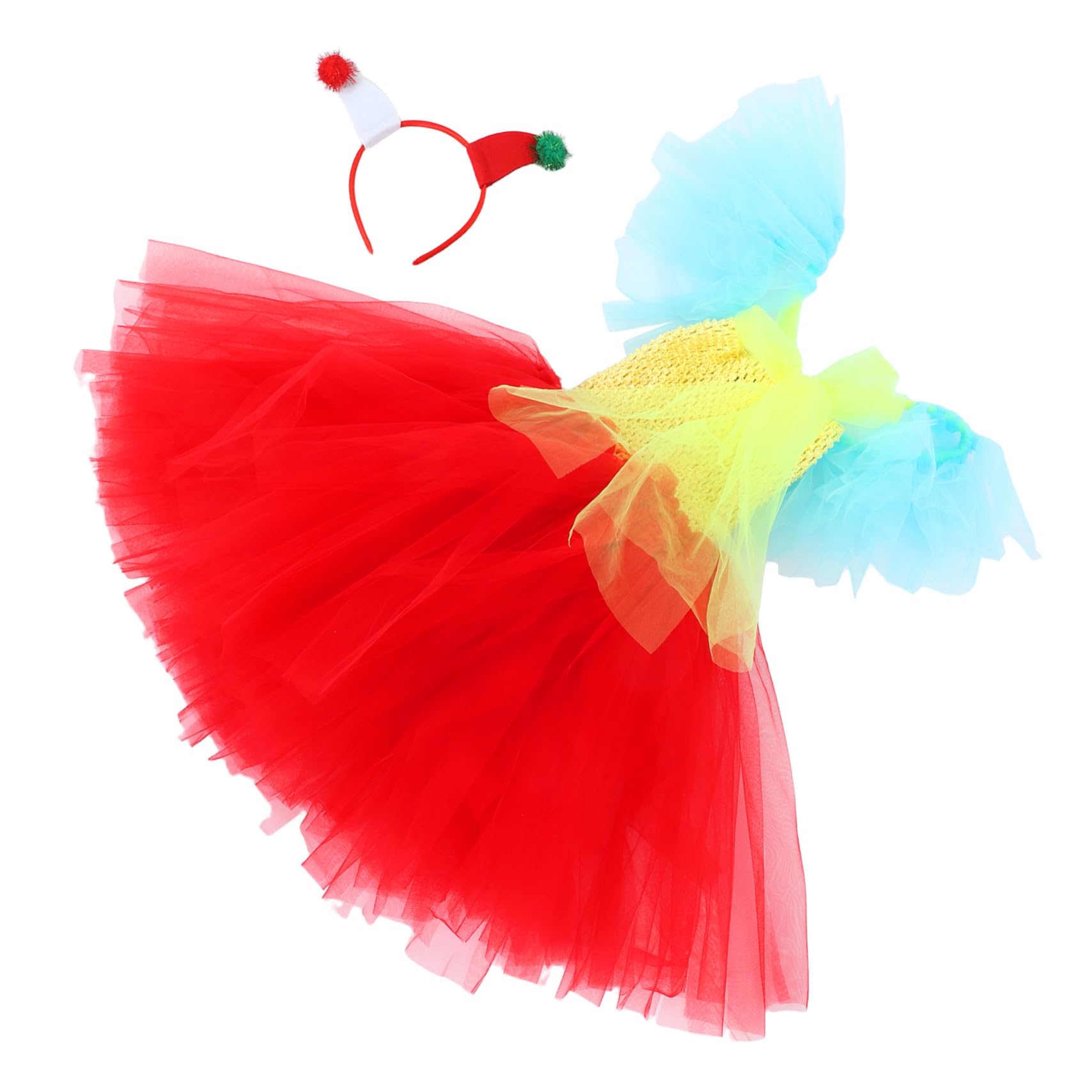 YARNOW Vestiti Da Clown Accessori Cosplay Accessori Per Cosplay Di Halloween Costume Da Clown Gonna Tutu Per Halloween