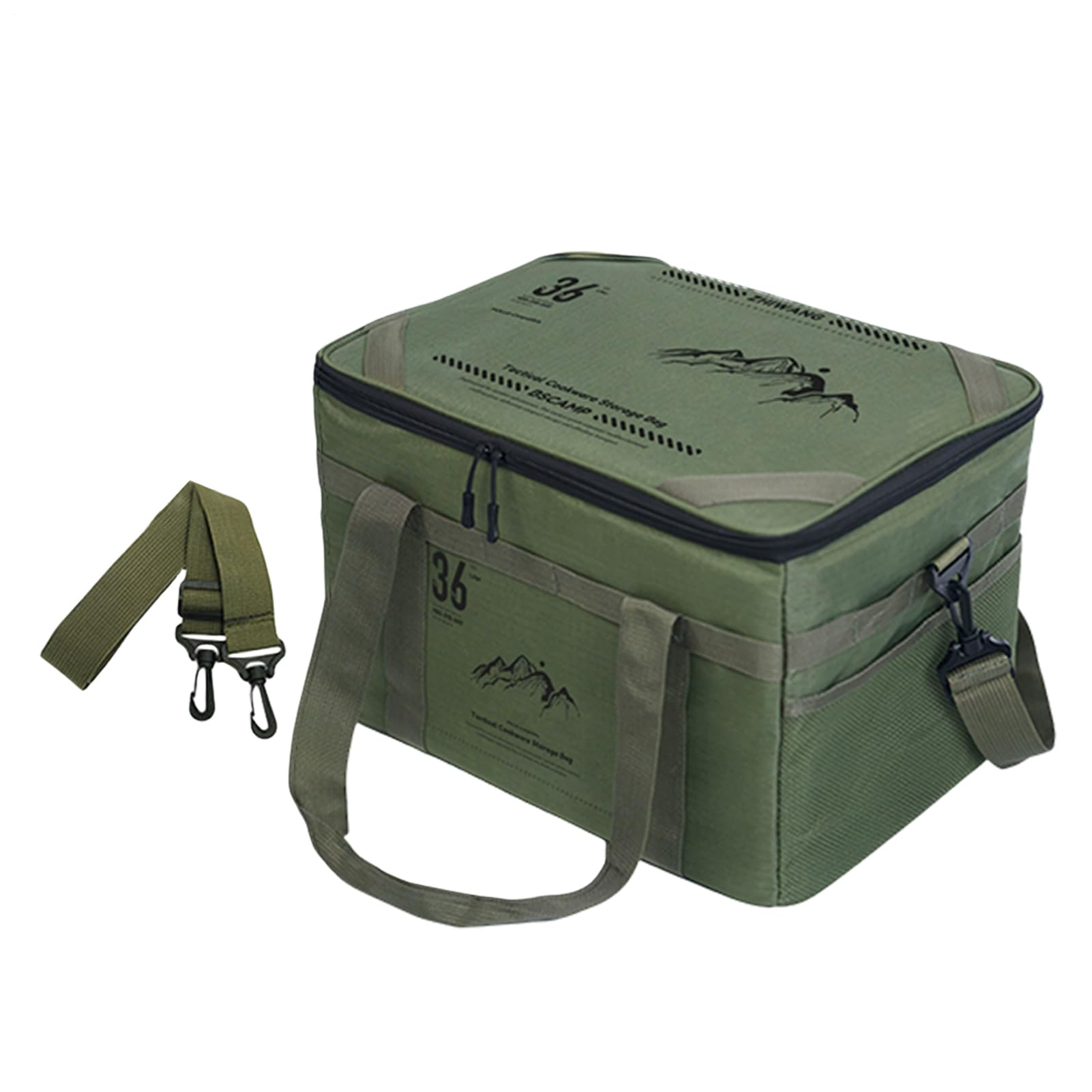 Sac de randonnée 36L pour transporter votre équipement de camping complet - 8