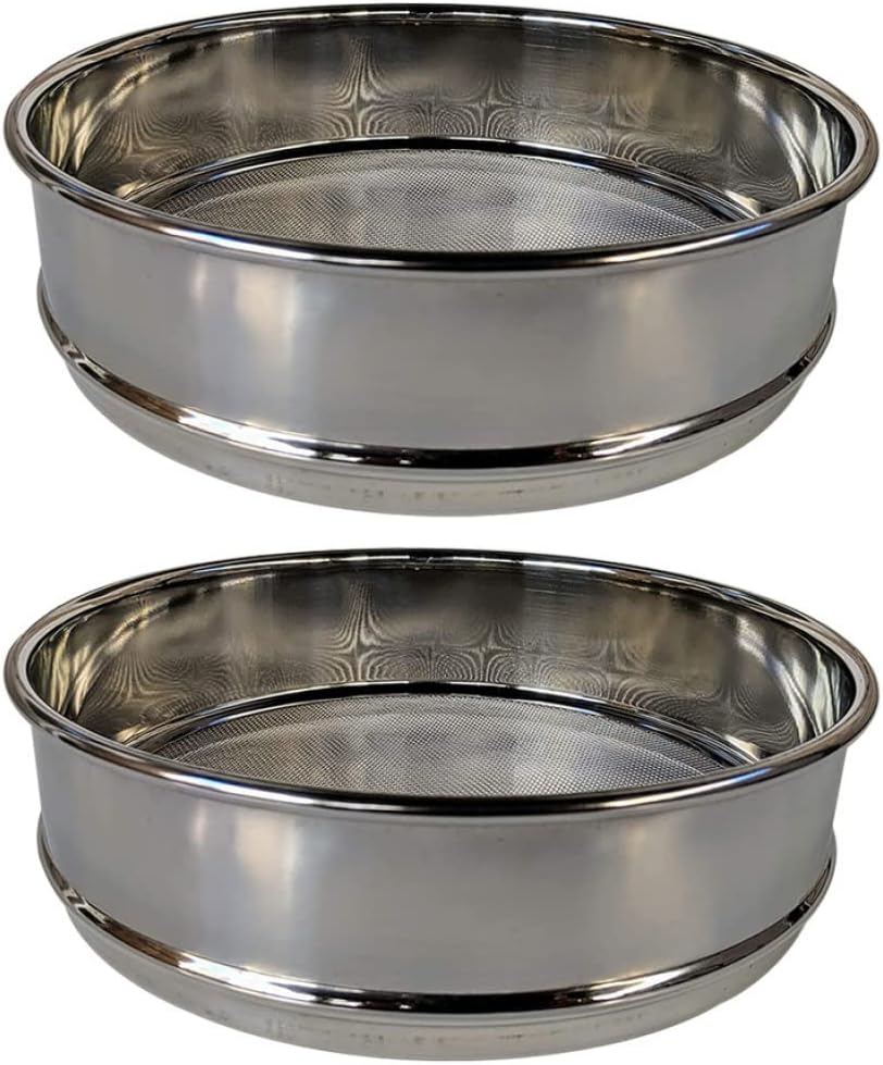 Seed Sprouting Trays, 2pcs Stainless Steel Stackable Germination Trays