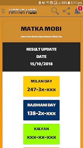 Matka Mobi Kalyan Matka Main Mumbai Milan Rajdhani