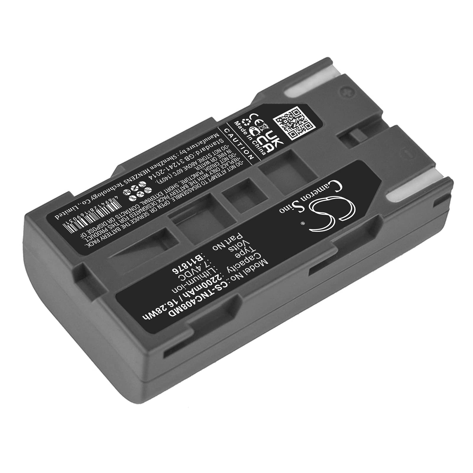 Batería De Repuesto Para Ventilador TSI INC Certifier FA Plus – Compatible Con Analizador De Flujo Plus V