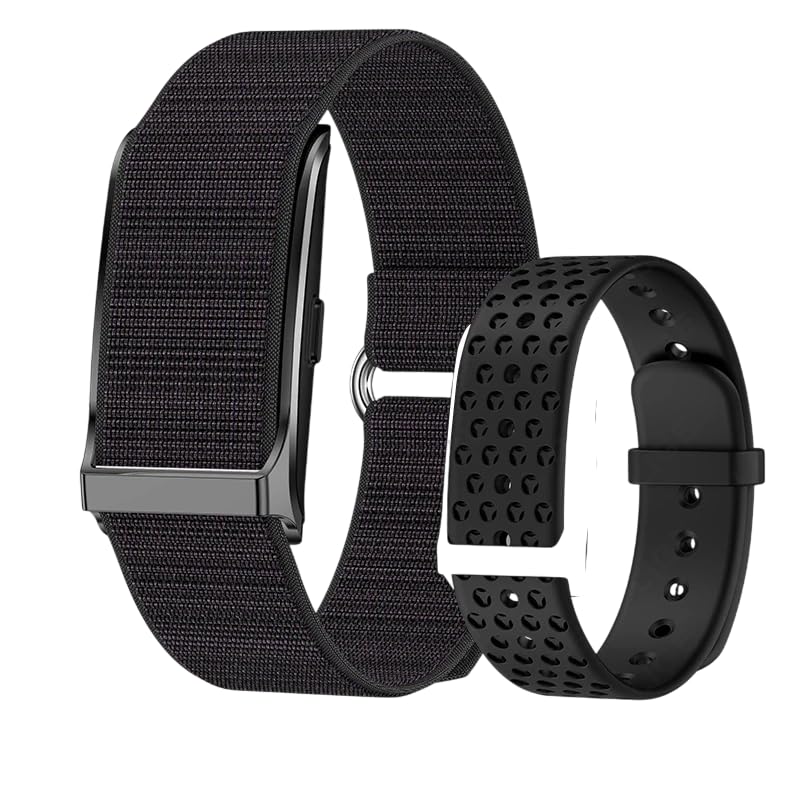 Smart Fitness Band with GPS – Smart Health & Activity Bracelet for Men & Women, 24/7 Activity & Sleep Tracking, Heart Rate Monitor, Waterproof Sports Band, App Support, 20+ Days Battery Life (Black)