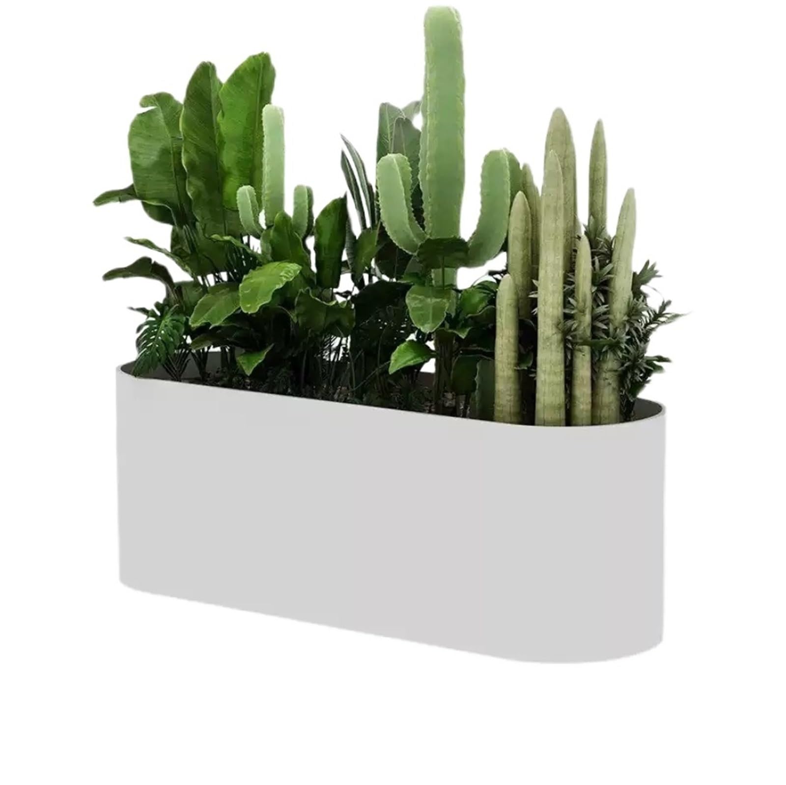ZengL263NgS Plant Pots Outdoor Planter Box Planting Trough Decor Flower Pot garden troughs planters