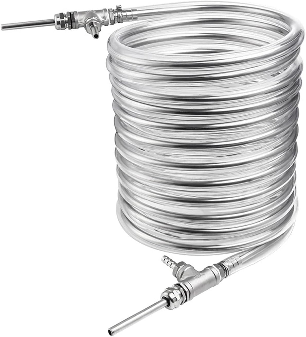 Counterflow Chiller Stainless Steel Wort Heat Exchanger 9.52 * 0.5 * 10M Cooling Coil Tube Beer Brewing Cooler Homebrew