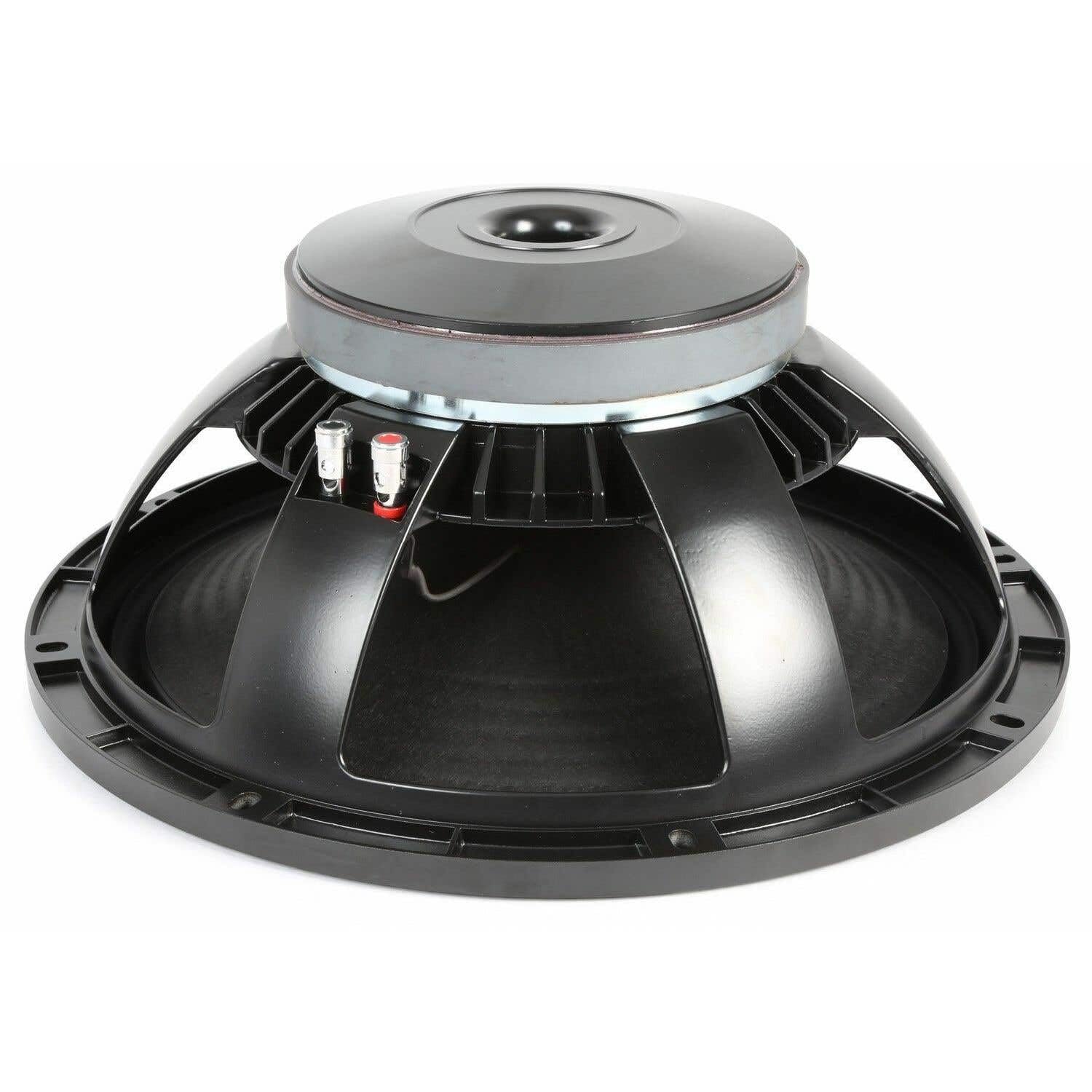 Power Dynamics PD15PS - 15 Zoll Tieftöner, 800 Watt Chassis Lautsprecher, 40cm, Ersatzlautsprecher, 8 Ohm, Einbau Lautsprecher, Basslautsprecher, Aluminium, Woofer für Bastler