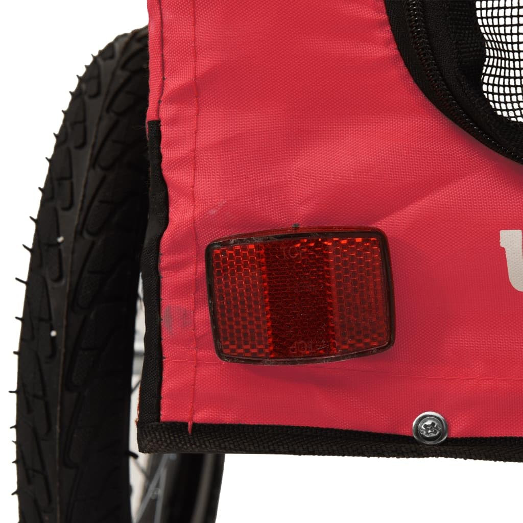 vidaXL Remolque de Bicicletas para Mascotas remolques de Bicicletas para Mascotas Remolque de Bicicletas