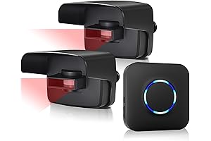The Best Chamberlain Driveway Sensor: BITIWEND Wireless Driveway Alarm featuring Weatherproof Motion Detectors