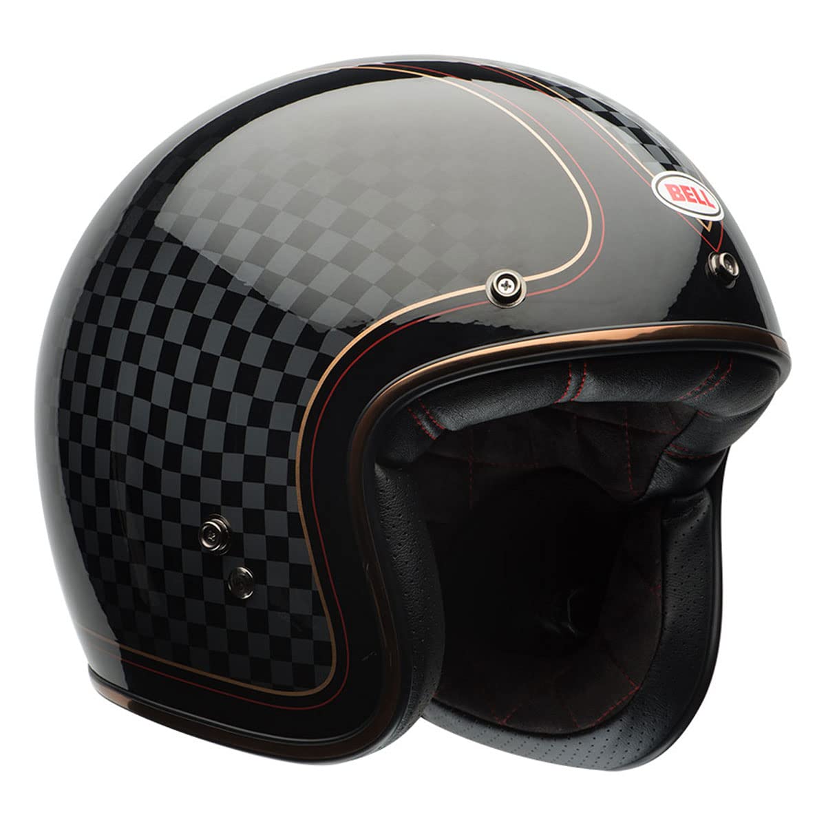 BELL CASCO CUSTOM 500 RSD CHECK IT BLK M ECE Automotive