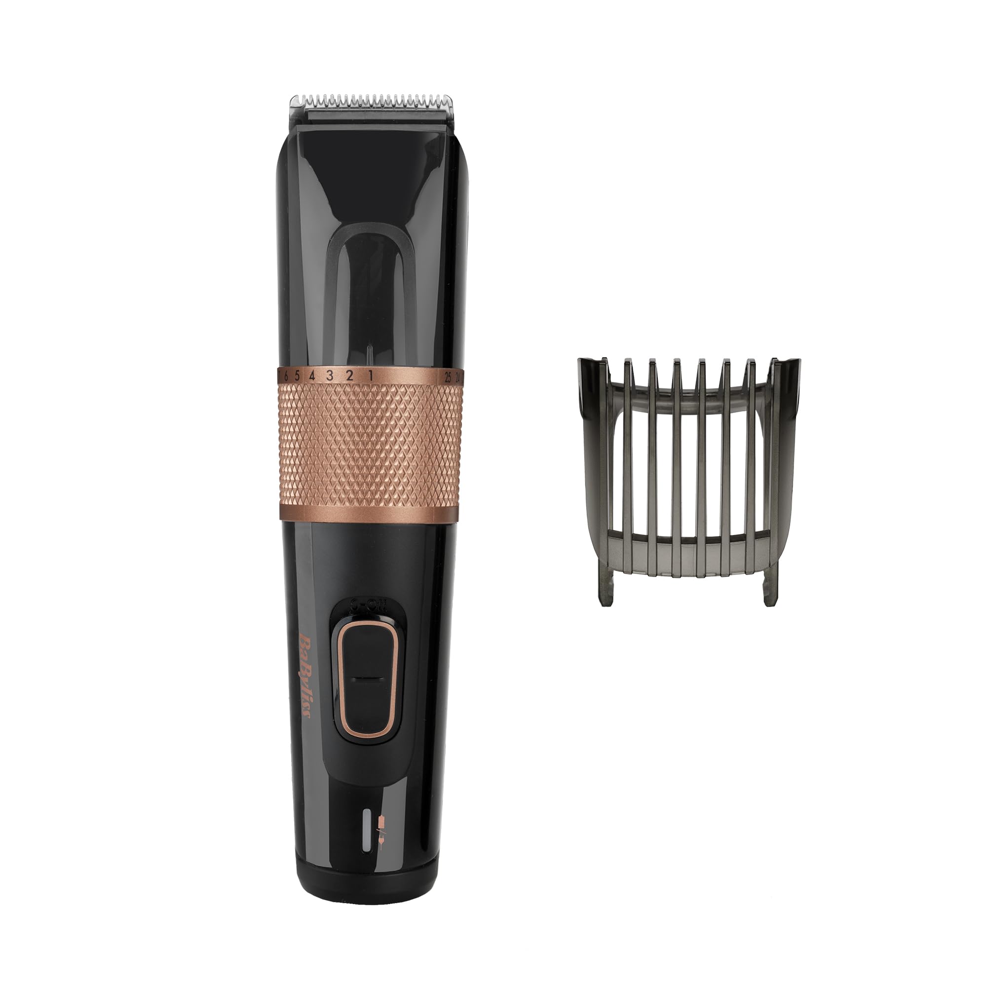 BaByliss Power Glide Haarschneider E974E, 26 Schnittlängen (0,5mm - 25mm), 60 Min. Akkulaufzeit