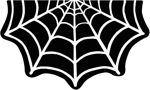 Alfombras de baño de Halloween para baño, tela de araña de Halloween, absorbente y antideslizante, bonita alfombra de ducha, lavable y suave para disponible en Yaxa Peru