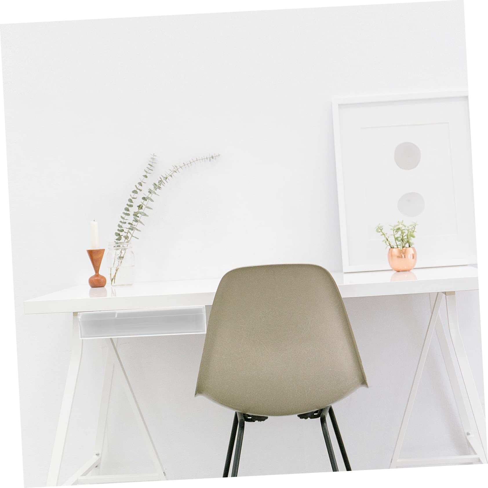 STOBOK 4stücke Untertisch Organizer Mit Versteckter Schublade Multifunktionale Aufbewahrungsbox Für Schreibtisch Für Bürobedarf Kosmetik Und Kleinteile Einfache Installation Ohne