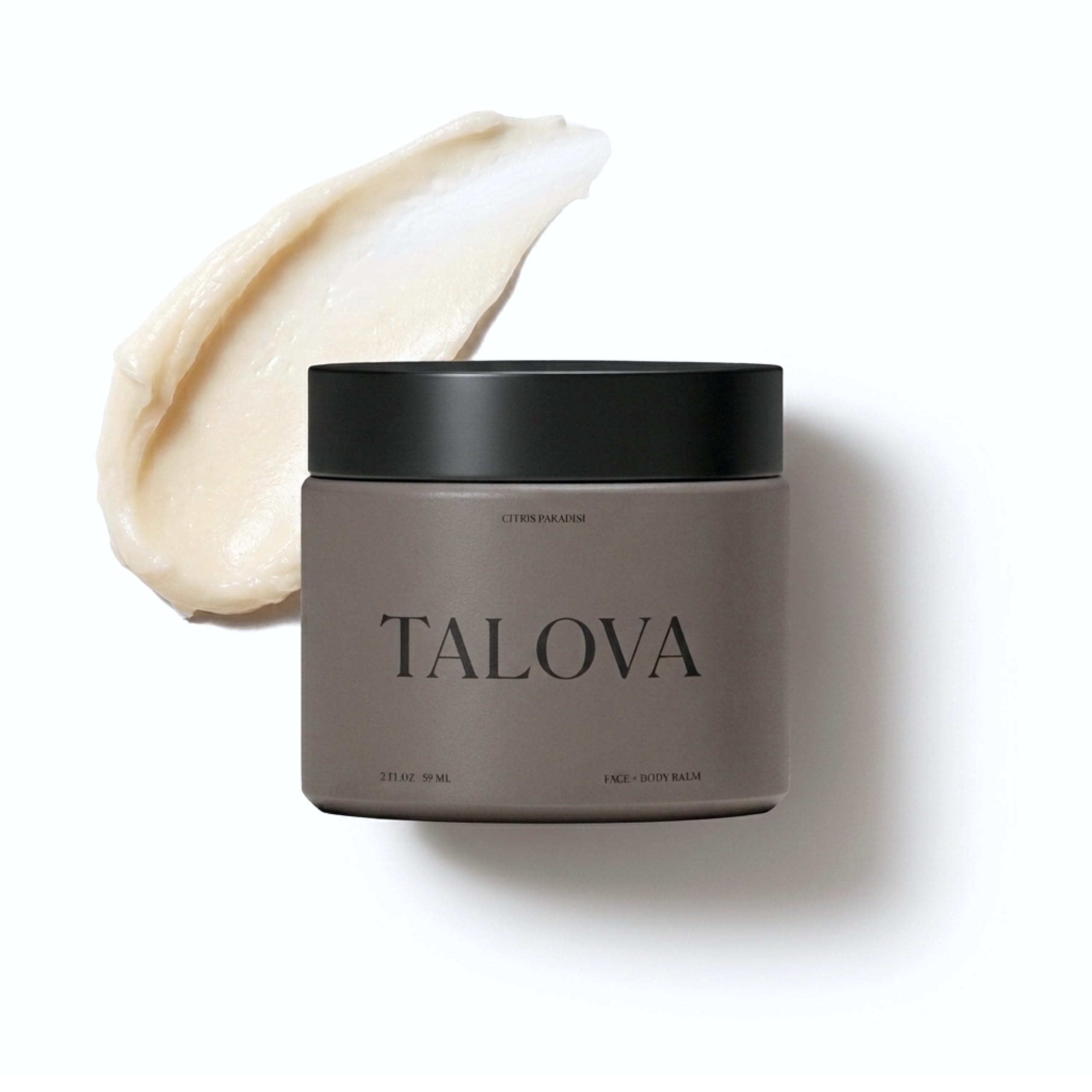 TALOVA Labs TALOVA Grass-Fed Tallow Face & Body Balm, Emu Oil, Moisturizer