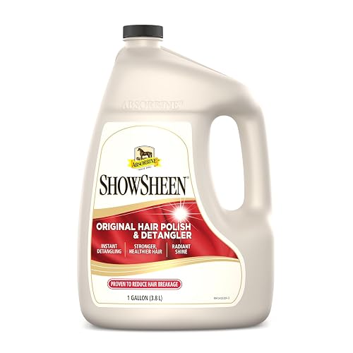 Absorbine ShowSheen Hair Polish & Detangler, 128 fl oz Refill Gallon