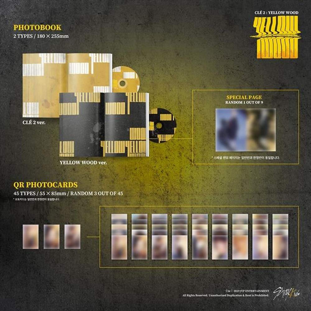 Amazon.com: Stray Kids - Clé 2 : Yellow Wood [Normal Edition