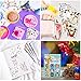 Sinceroduct 100 Sheets Make a Face Stickers for Kids, Make Your Own Stickers, 20 Animal Designs Mix and Match Party Favor Stickers, Perfect as Reward & Christmas, Valentine's Day Gift for Kids