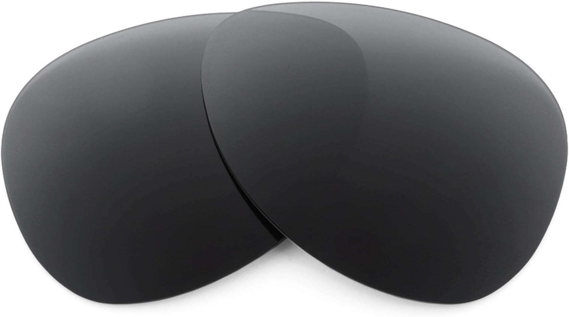 Revant Replacement Lenses Compatible With Ray-Ban Aviator RB3025 58mm, Polarized, Stealth Black