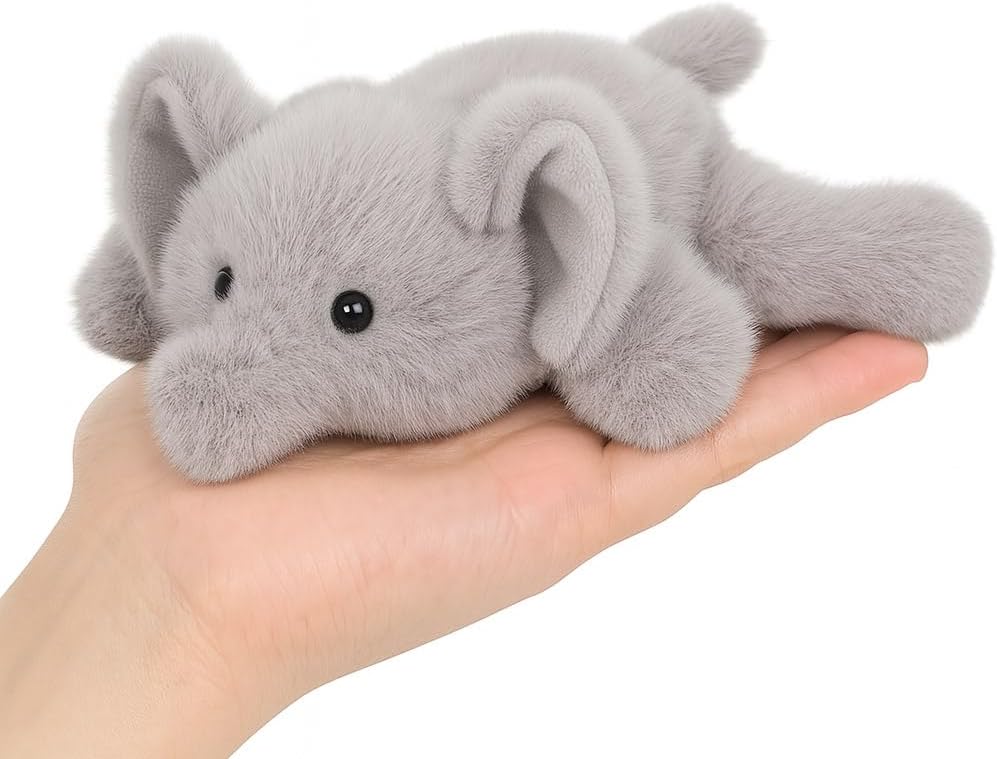 Adorable Elephant Stuffed Animal Soft Elephant Plush Toy Cute Birthday Gifts for Boys Girls Kids Toddlers