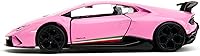 Vista 3 de Jada Pink Slips 1:32 W1 Lamborghini Huracán Performante - Auto fundido a presión, juguetes para niños y adultos (rosa brillante)