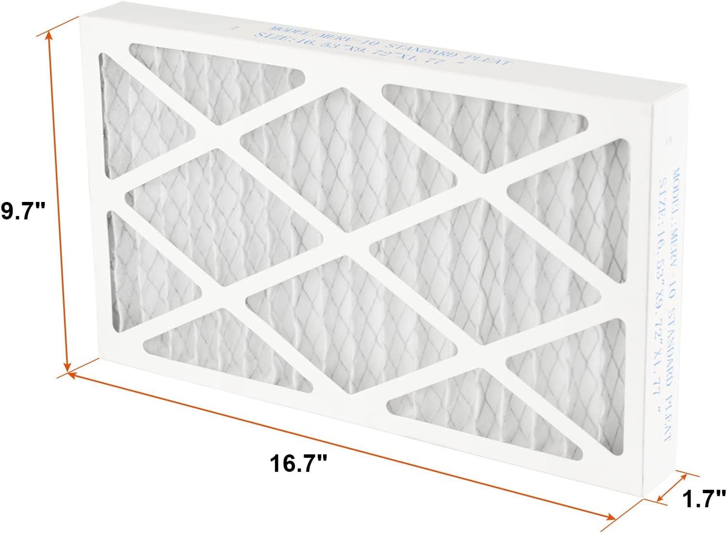 PURISYSTEMS Air Filtration System 3-Speed Remote, Hanging Air Filter w/RF Remote for Woodworking, Garage and Shop Dust Collector, up to 500 sq. ft (350/450/500 CFM) (Outer Air Filters-500IG/500-3P)