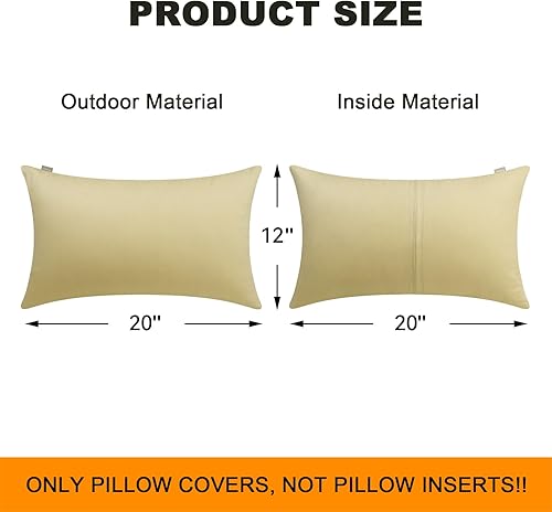 Vista 212 de Thmyo Paquete de 2 fundas de almohada cuadradas decorativas de algodón, fundas de almohada de sublimación en blanco, fundas de cojín blancas