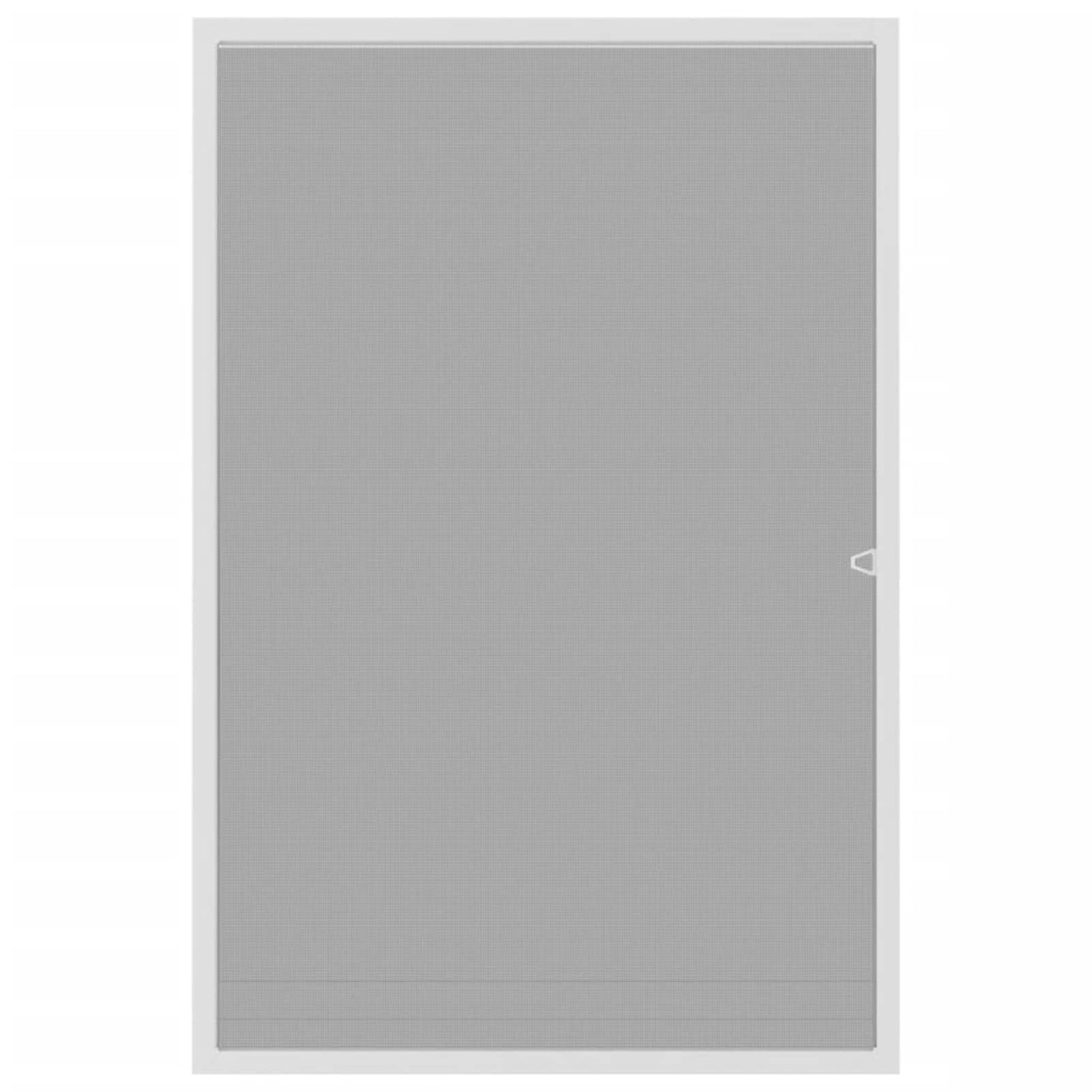 Insektenschutz für Fenster, Fliegengitter Fenster, Fliegenschutz Fenster, Pollenschutzgitter Fenster, Insektengitter Fenster, Insektennetz, Fensternetz, Weiß 90x120 cm