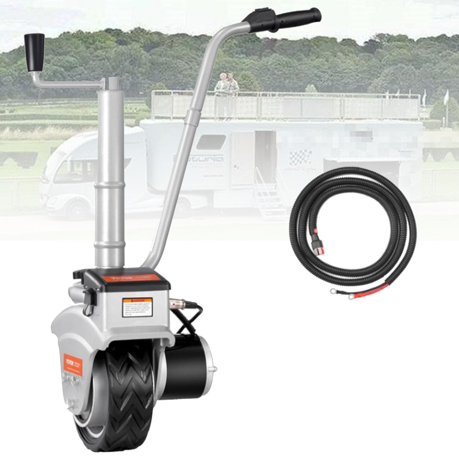 Elektrischer Mini Trailer Mover, 350w Motorisierter Jockey Wheel Trailer Jack Mit Max Load 6000lbs Elektrischer Jockey Wheel Mover