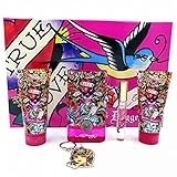 ed hardy 100ml  Ed Hardy Hearts and Daggers Geschenkset - 100ml EDP + 10ml EDP + 90ml Körperlotion + 90ml Duschgel
