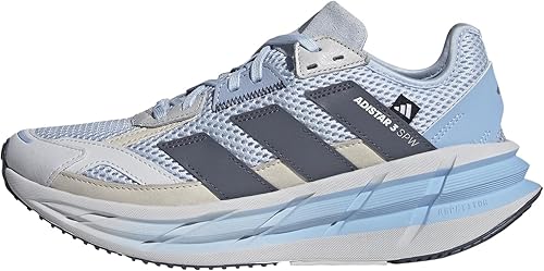 adidas Women's Adistar 3, Crystal Sky/Onix/Glow Blue, 9