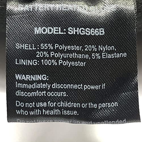 Guanti da Sci Riscaldati per Uomo Donna, Guanti