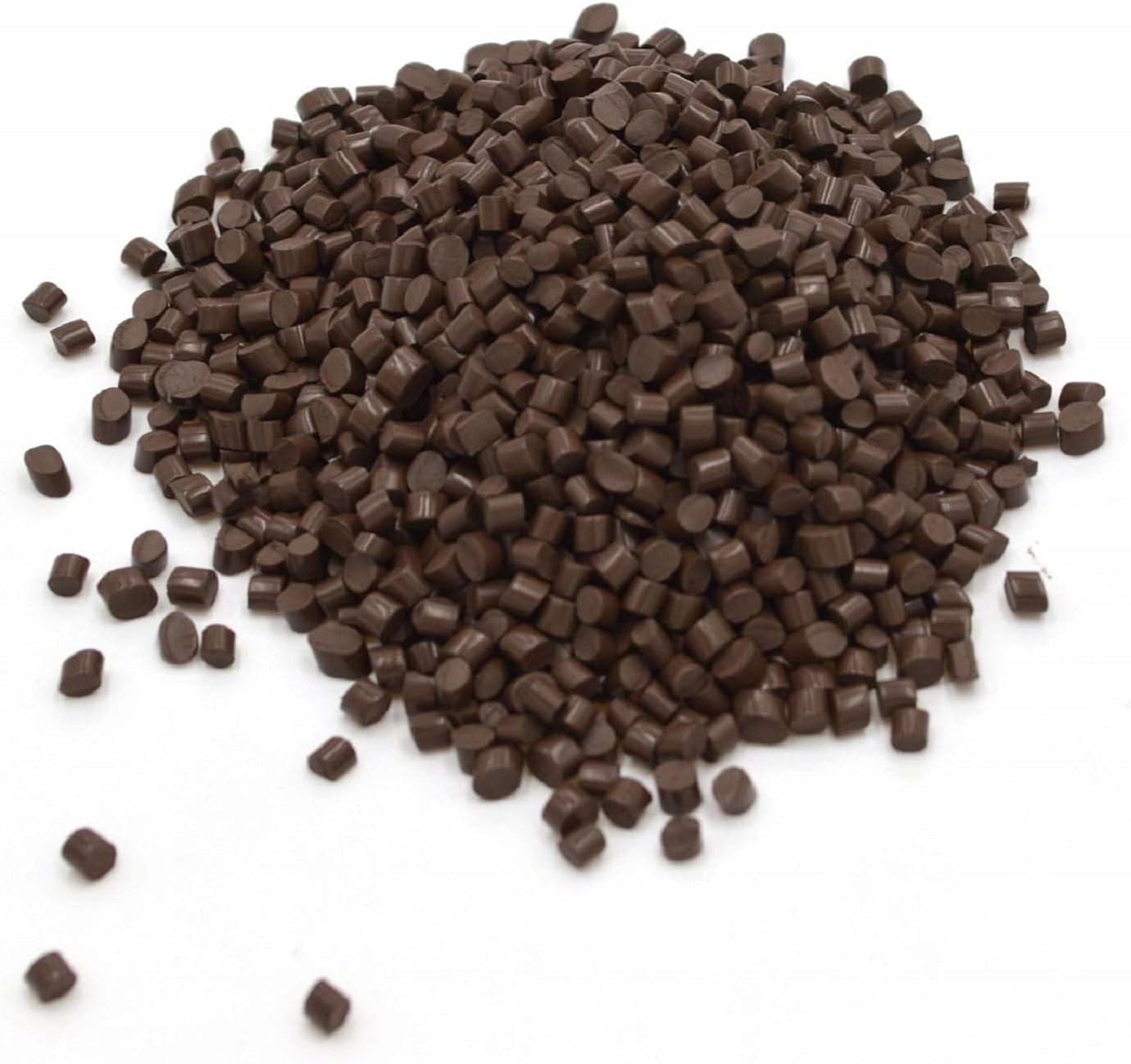 Italian Keratin Glue Hair Adhesive Beads for Hot Fusion Nail/I Tip Hair Extensions 80g- Brown