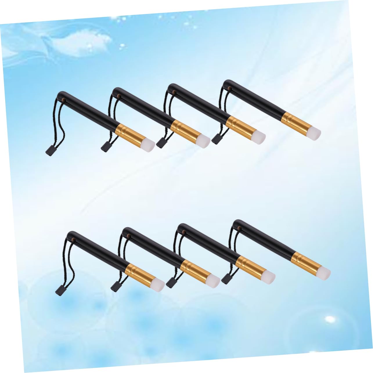 OATIPHO 8Pcs Grafting False Eyelash Cleaning Brushes Soft Hair Makeup Brushes for Face Cleaning Durable Handle for Salon Accessories and Makeup Application