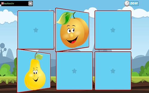 Funny Fruits Memory #TOP4