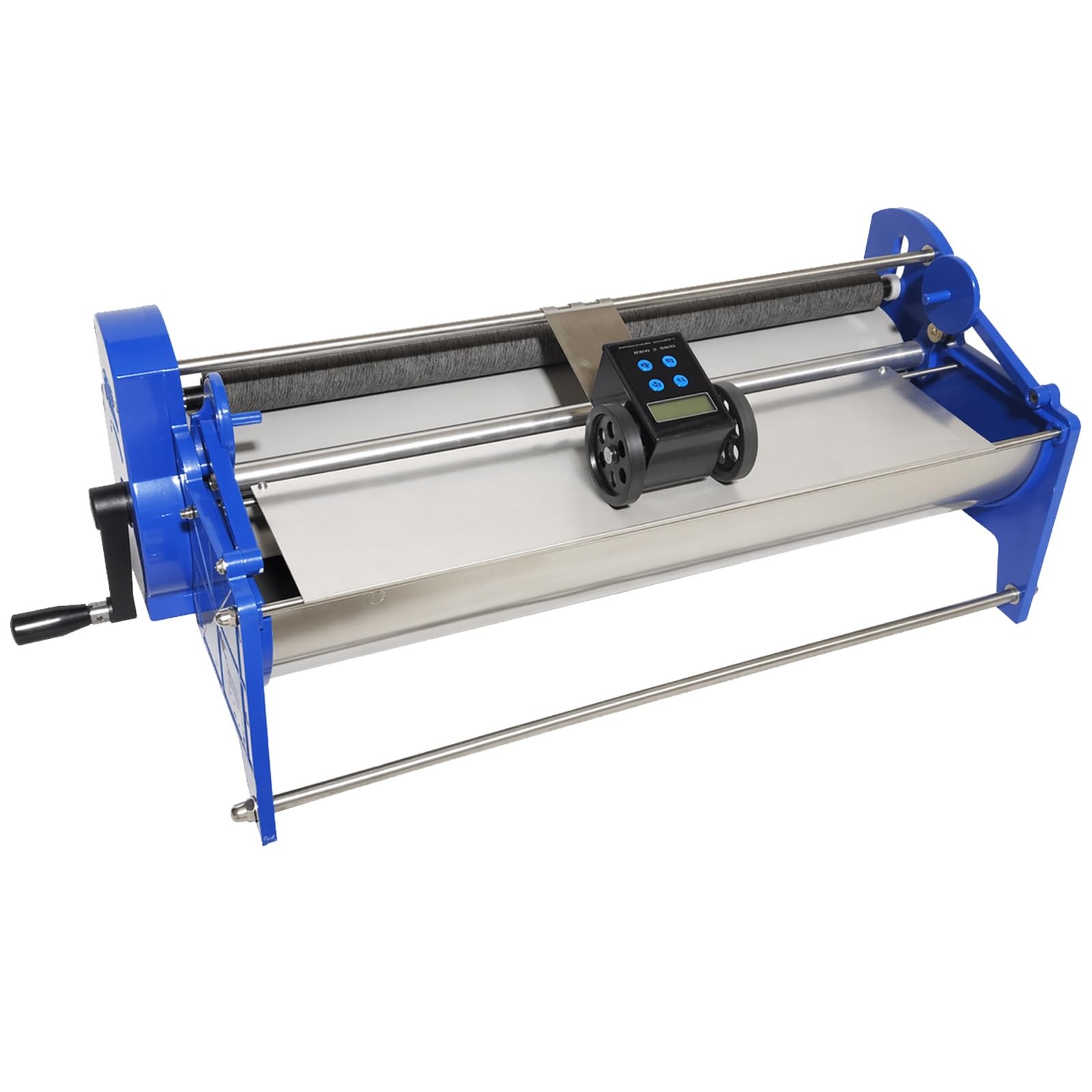 Ręczna maszyna do klejenia tapet, 53 cm, ręczny aplikator ze stali nierdzewnej, z elektronicznym miernikiem, zakres roboczy, 52-53 cm, 8 l, zbiornik na klej do tapet, krochmalania
