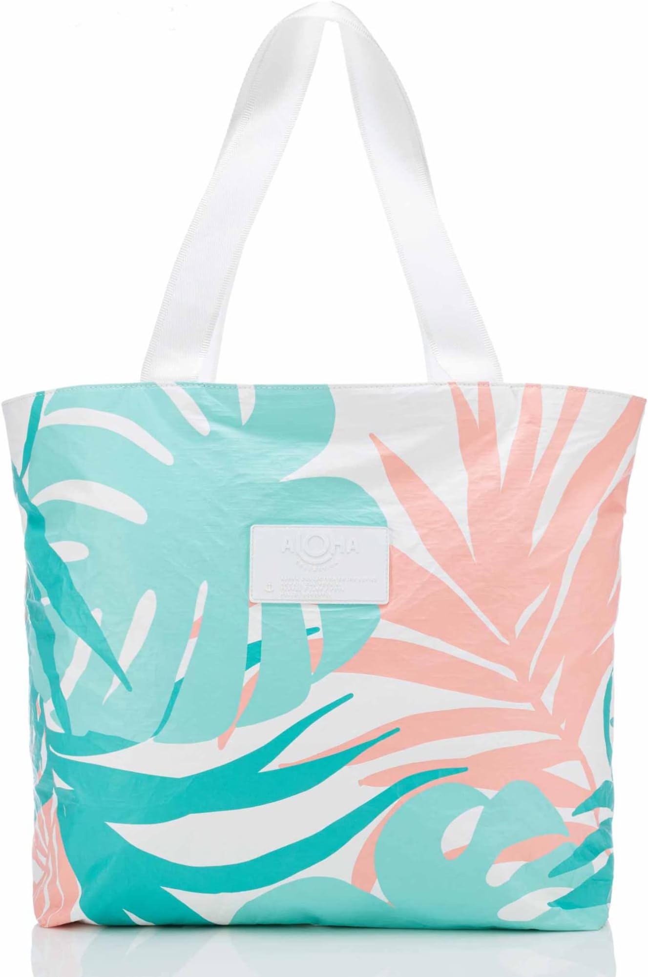Tropics Day Tripper Tote in Pog | Lightweight, Packable, and Splash-Proof Beach Tote Bag | Easy to Clean, Tropics in Pog, Day Tripper Tote
