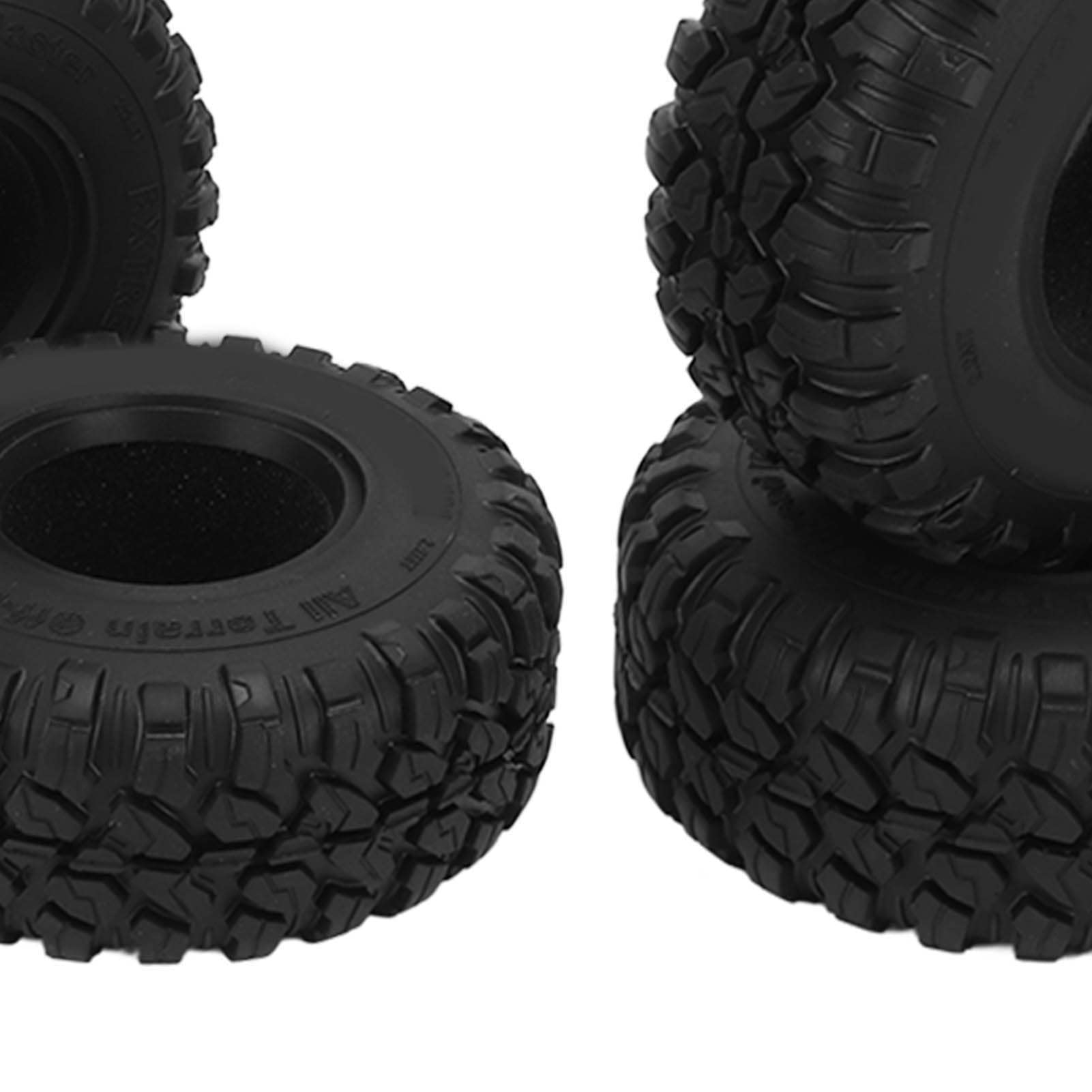 Lekkie Opony Gumowe RC, Wzór żwiru, Mocna wydajność Amortyzacji dla, HSP, Axial SCX10 D90, HPI z 2,2 -calową piastą Koła