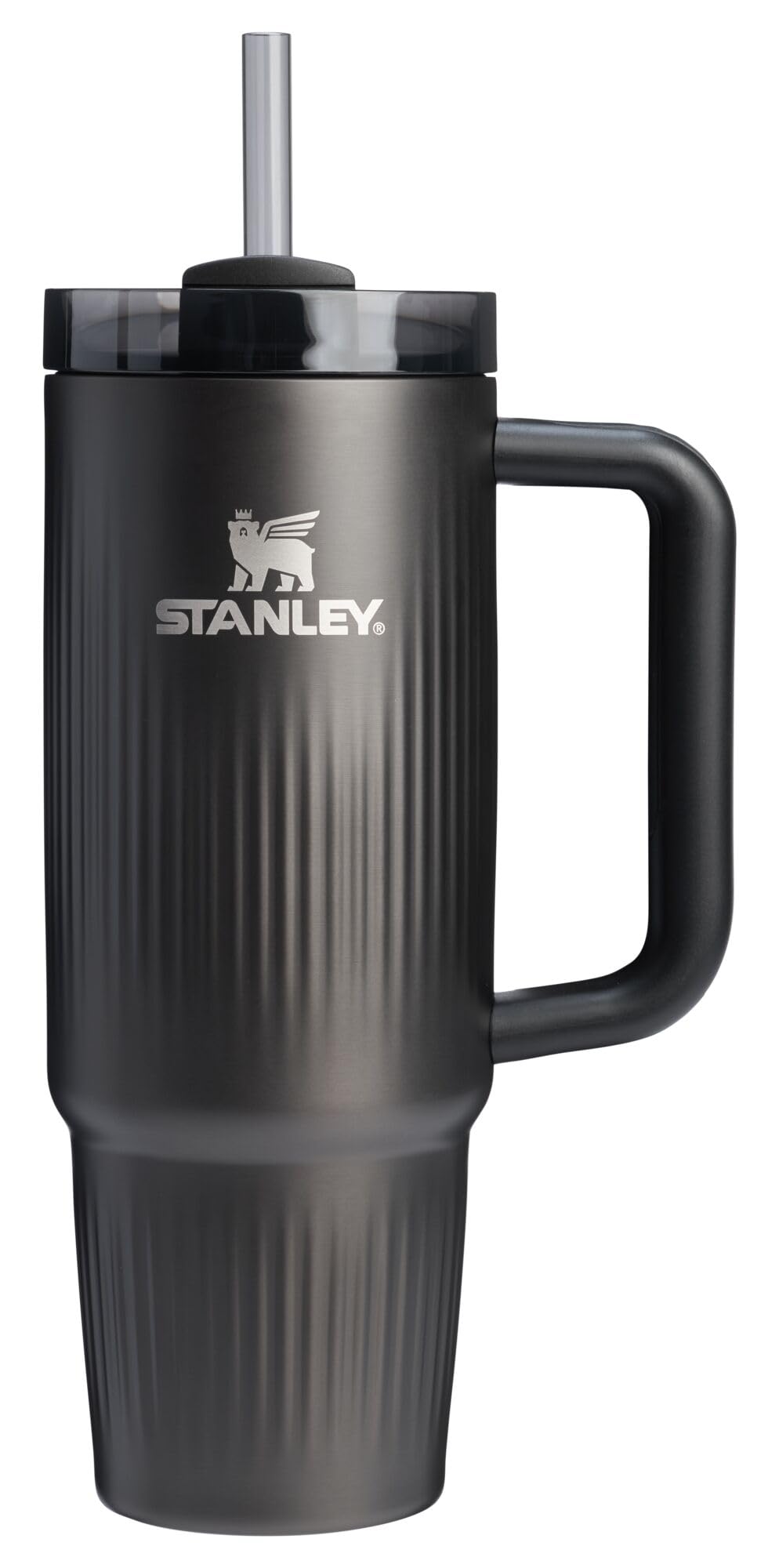 STANLEY Quencher H2.0 FlowState Fluted Tumbler 30 oz Black PVD (Box)