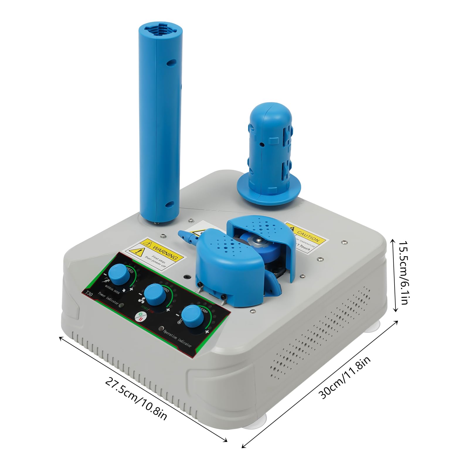 MEIWAIZX Air Cushion Machine 144W Sealing Speed 16.4-32.8ft/min Air Pillow Machine 7.87-23.62in Available Roll Film Width Air Pillow Packaging Machine Portable Air Cushion Wrap Machine