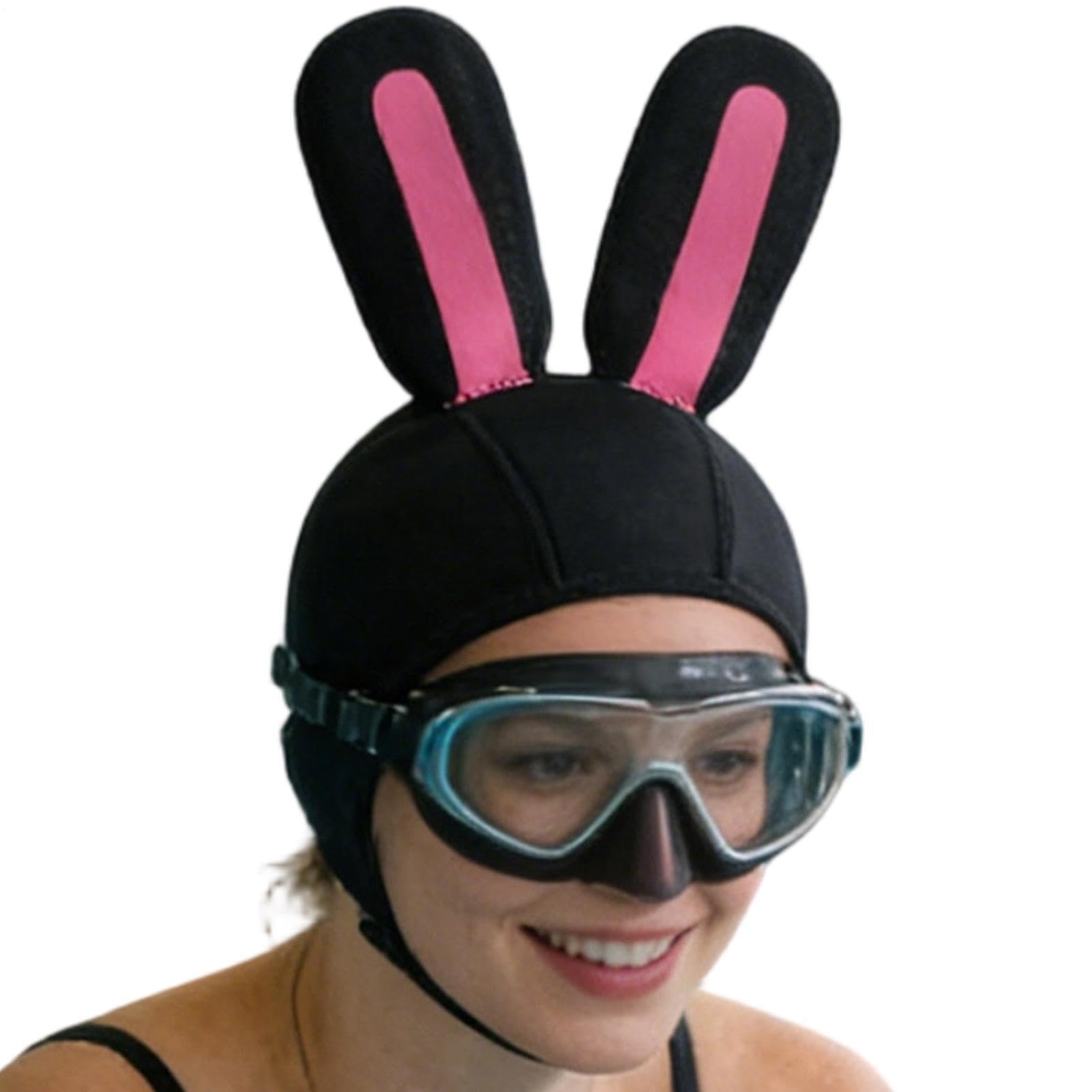 Neoprenowy kaptur – termiczna czapka pływacka, wzór ucha królika ze stretchem, akcesoria żeglarskie do sportów wodnych, kaptur surfingowy z funkcją snorkelingu, czapka do pływania na świeżym powietrzu