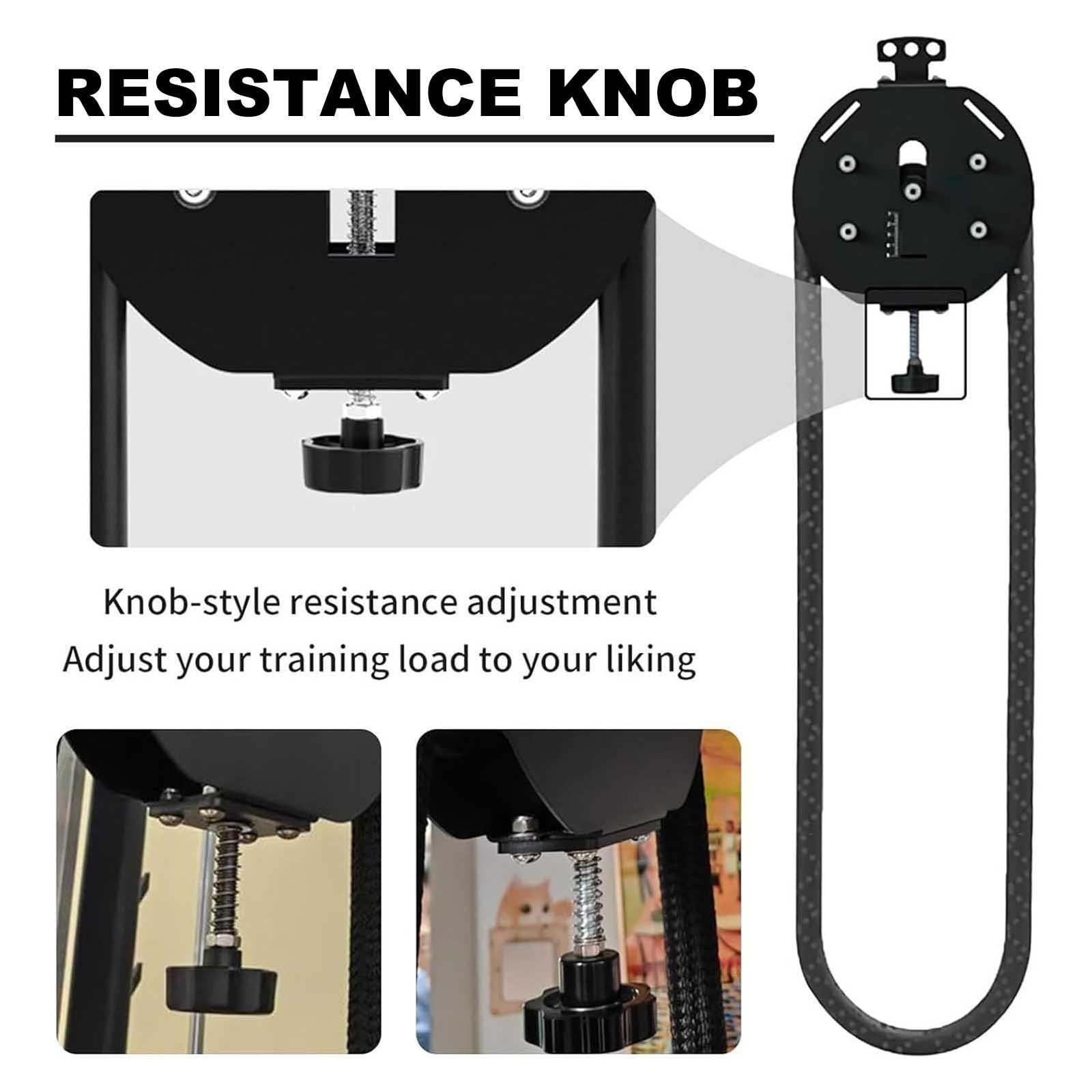 Corda da arrampicata per allenamento multifunzione Endless Rope Home Fitness Equipment, resistenza regolabile per resistenza muscolare, forza di presa, braccia, schiena, coordinazione del corpo