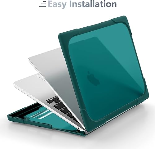 Miniatura 7 de Batianda Funda resistente para MacBook Pro de 13 pulgadas 2022 2020 A2338 M2 M1 Chip A2289 A2251 con barra táctil, carcasa rígida a prueba de golpes