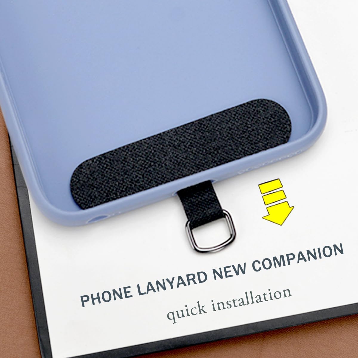 Correa de muñeca de silicona con cuentas de mármol para teléfono, cordón desmontable para teléfono celular con pestaña de sujeción, pulsera elástica manos libres, agarre ajustable para teléfono para